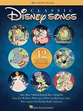 Classic Disney Songs piano sheet music cover